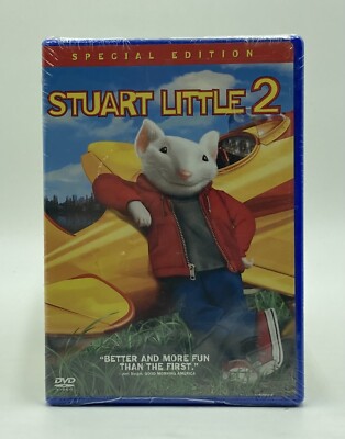 Stuart Little 2 DVD *New & Sealed* (2002) Michael J. Fox, Geena Davis