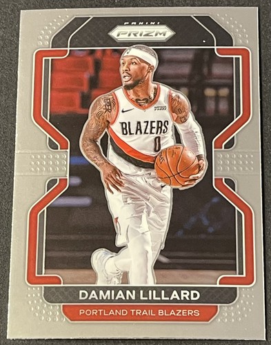 2021-22 Panini Prizm Basketball NBA #116 Damian Lillard Base 2021-22 Panini Prizm Basketball NBA #116 Damian Lillard Base