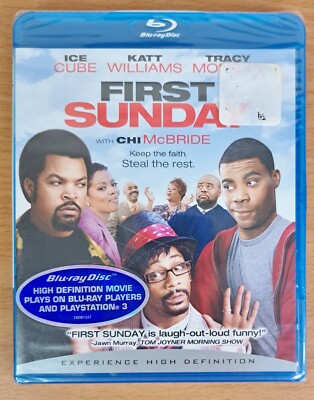 Blu Ray First Sunday - Ice Cube Katt Williams Tracy Morgan