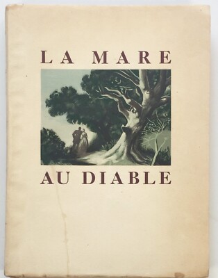 George Sand ''La Mare au Diable''  1942 French ed  with Pierre Gandon woodcuts