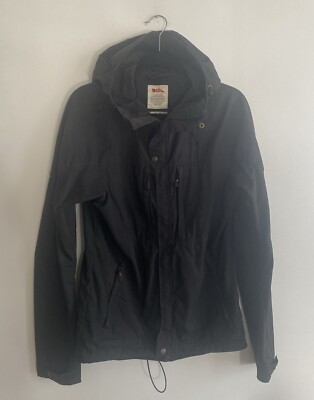 Fjallraven Jacket Mens XS Dark Brown G1000 Raven Utility Water Resistant Outdoor