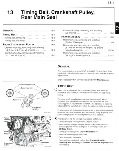 CDROM PDF 1998 1999 2000 2001 AUDI A6 C5 SEDAN AVANT QUATTRO