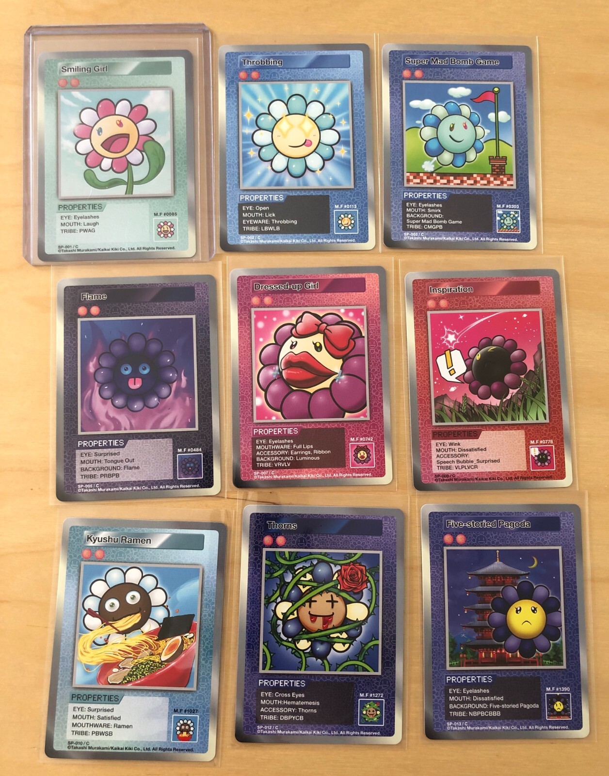 その他 Murakami Flowers 108 japan ver set Murakami.Flowers Collectible Trading Card - 108 Flowers