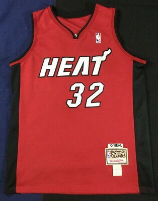 ウェア NBA MIAMI HEAT #32 O'NEAL Shaquille O'Neal Miami Heat Adidas Jersey Authentic Shaq