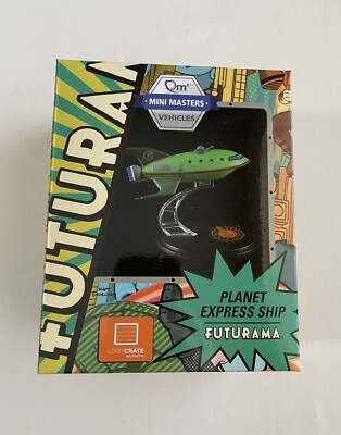 Futurama Planet Express Ship Model QMX Mini Masters Vehicles 2016 Loot Crate