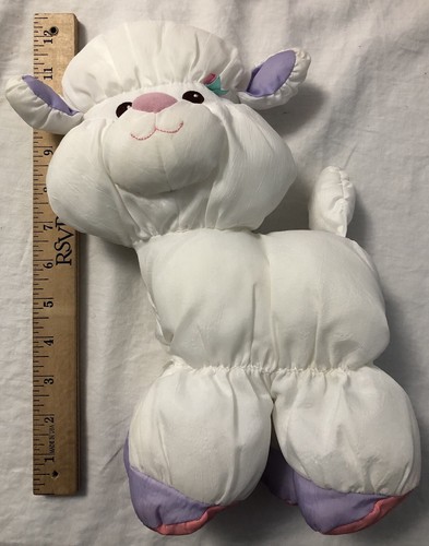 1997 Fisher Price Puffalump Barnyard Plush Lamb Vintage