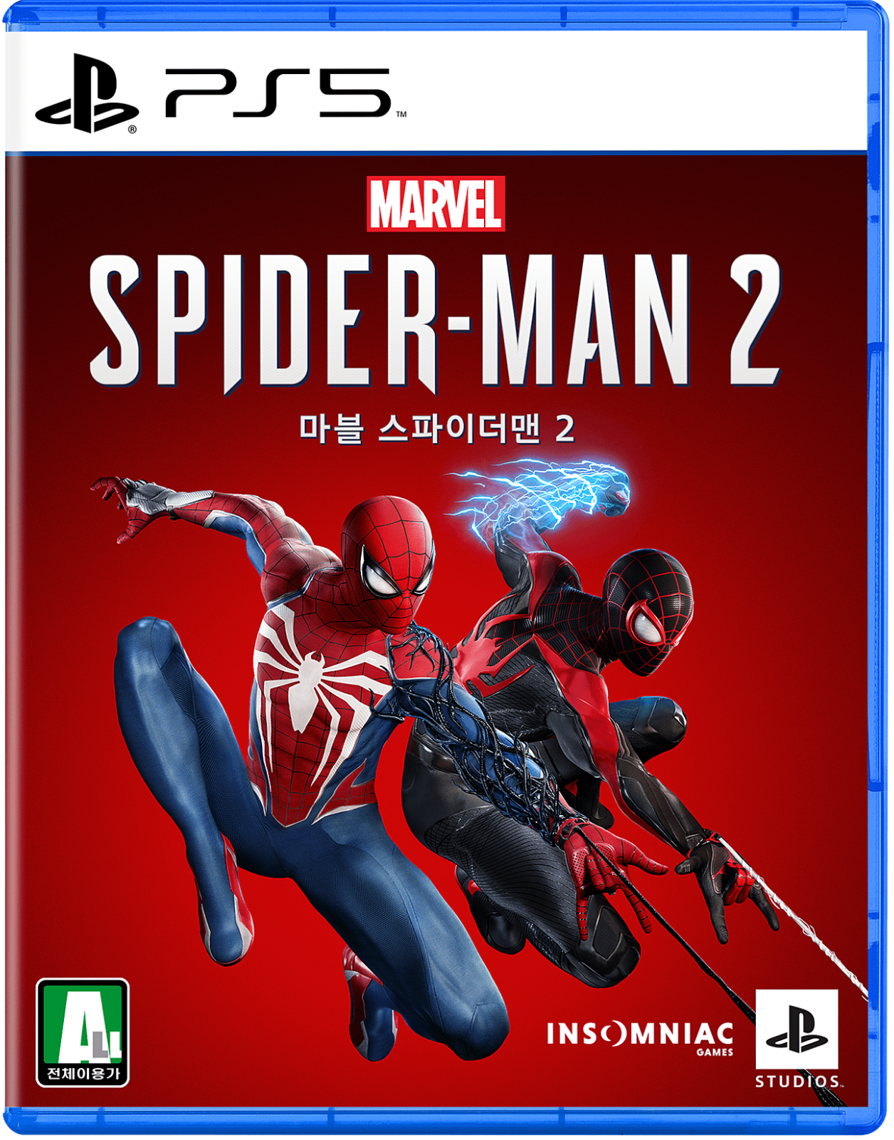 Marvel Spider Man 2 Limited Edition DualSense Wireless Controller for PS5  Korean