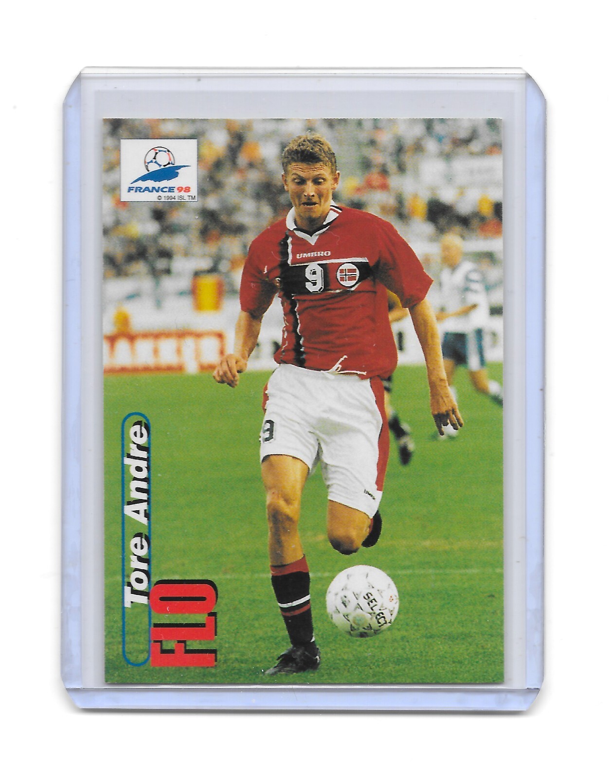 1998 PANINI WORLD CUP FRANCE 98 No.80 [ TORE ANDRE FLO