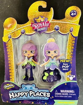 New Shopkins Happy Places Royal Trends PRINCESS BERYL Minor Box Damage 