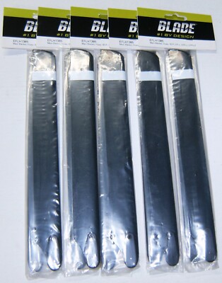 (5) E-Flite EFLH1385 Main Rotors, For Huey Body: Blade CP/+/Pro R/C Helicopters