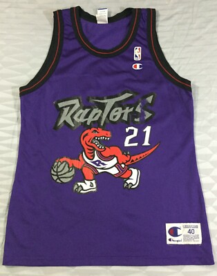 Vintage Toronto Raptors Marcus Camby #21 Basketball NBA