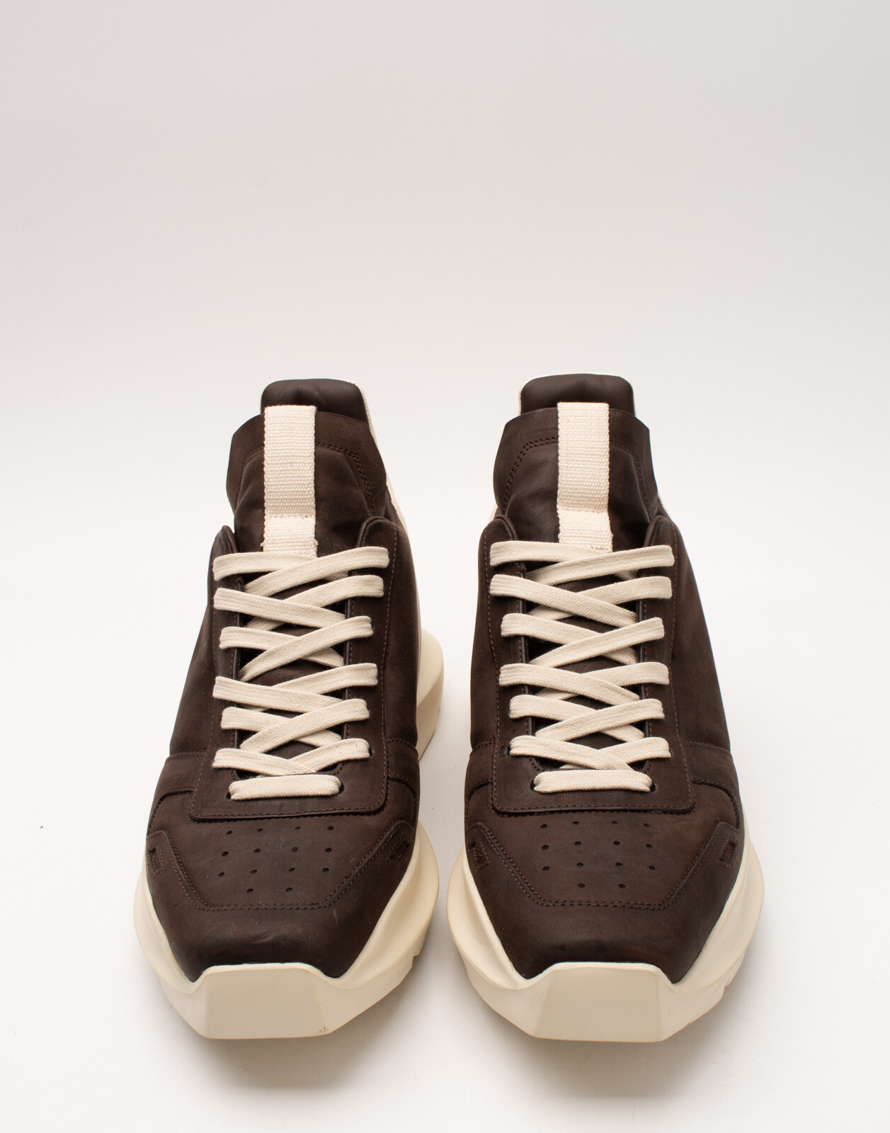 スニーカー Rick Owens Sneaker Geth Runner In Pelle Rick Owens - Geth Runner Leather Sneakers - Black Rick Owens
