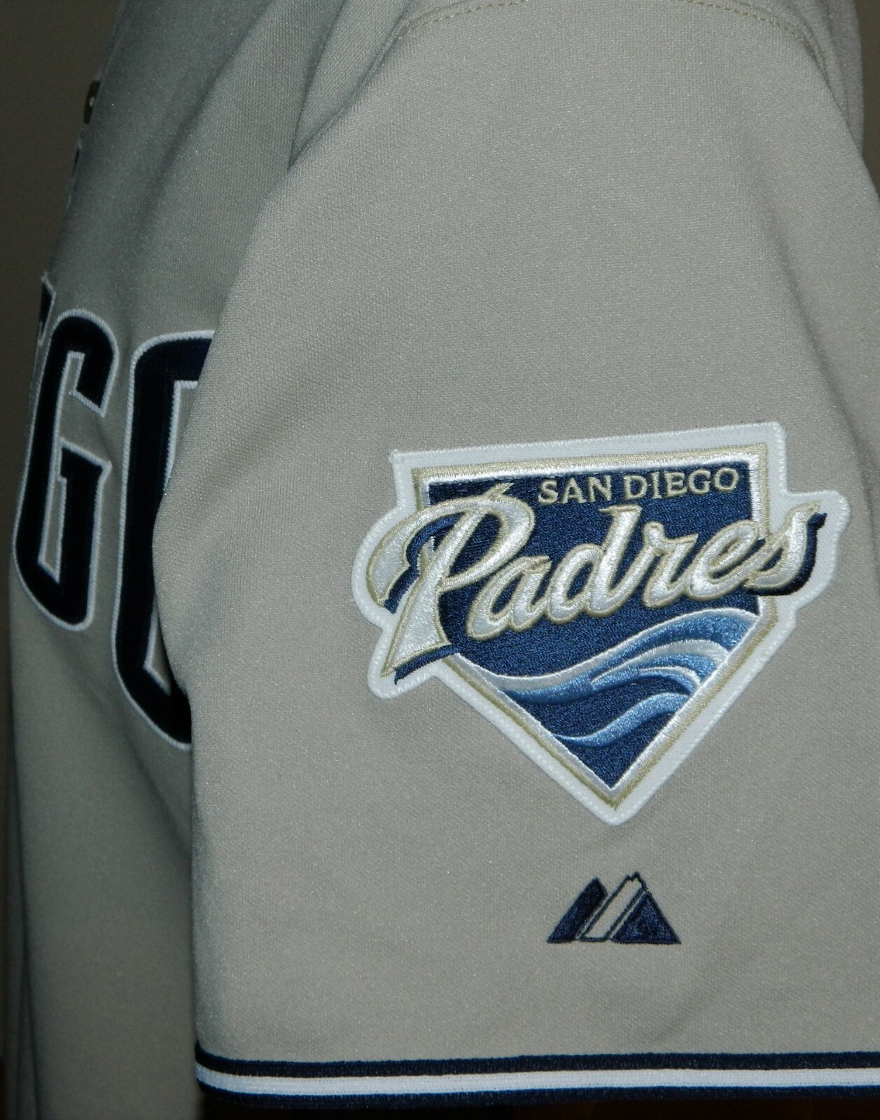 2007 Todd Walker Game Worn San Diego Padres Road Jersey #12 - Majestic