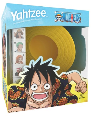 YAHTZEE: One Piece | Коллекционный кубик для игры в кости в соломенной шляпе обезьянки Д. Луффи