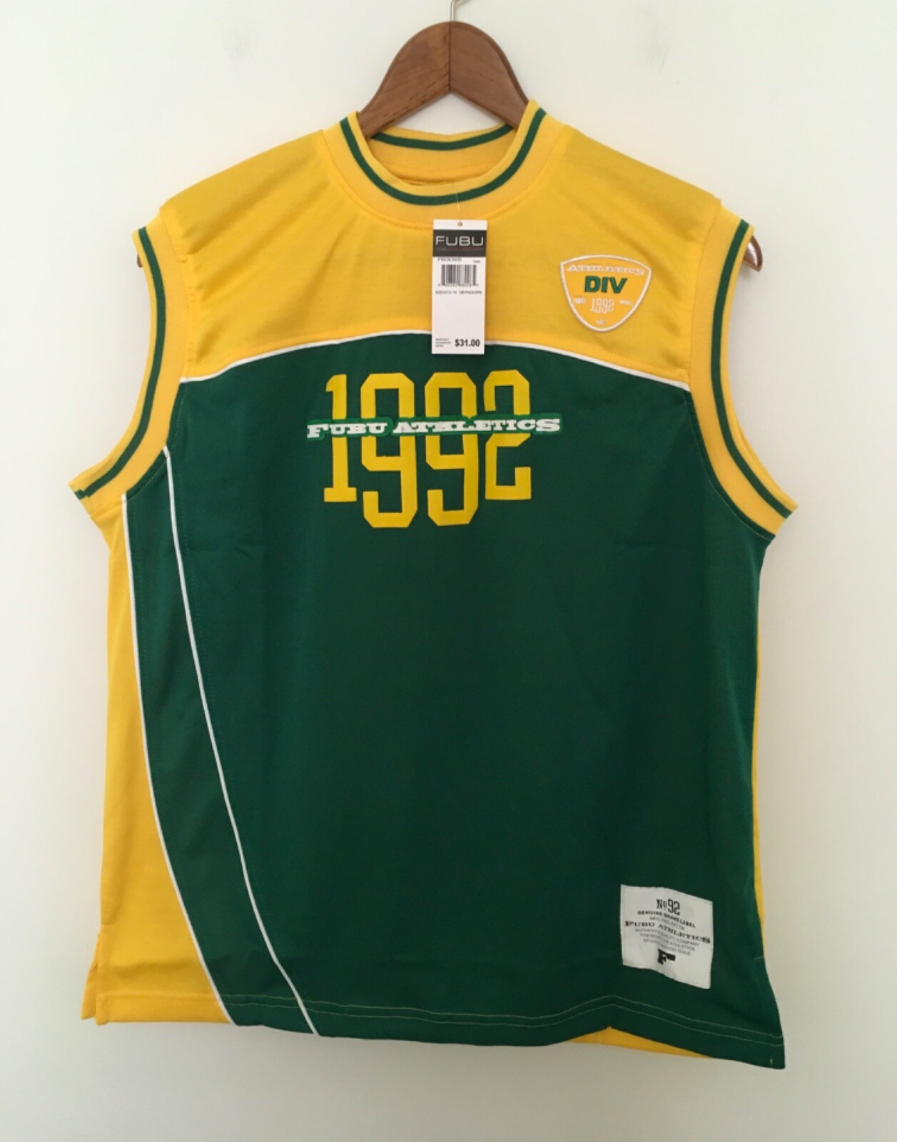FUBU ユニフォーム LARGE 05 イエロー/ブラック FUBU ユニフォーム LARGE 05 イエロー/ブラック - メルカリ