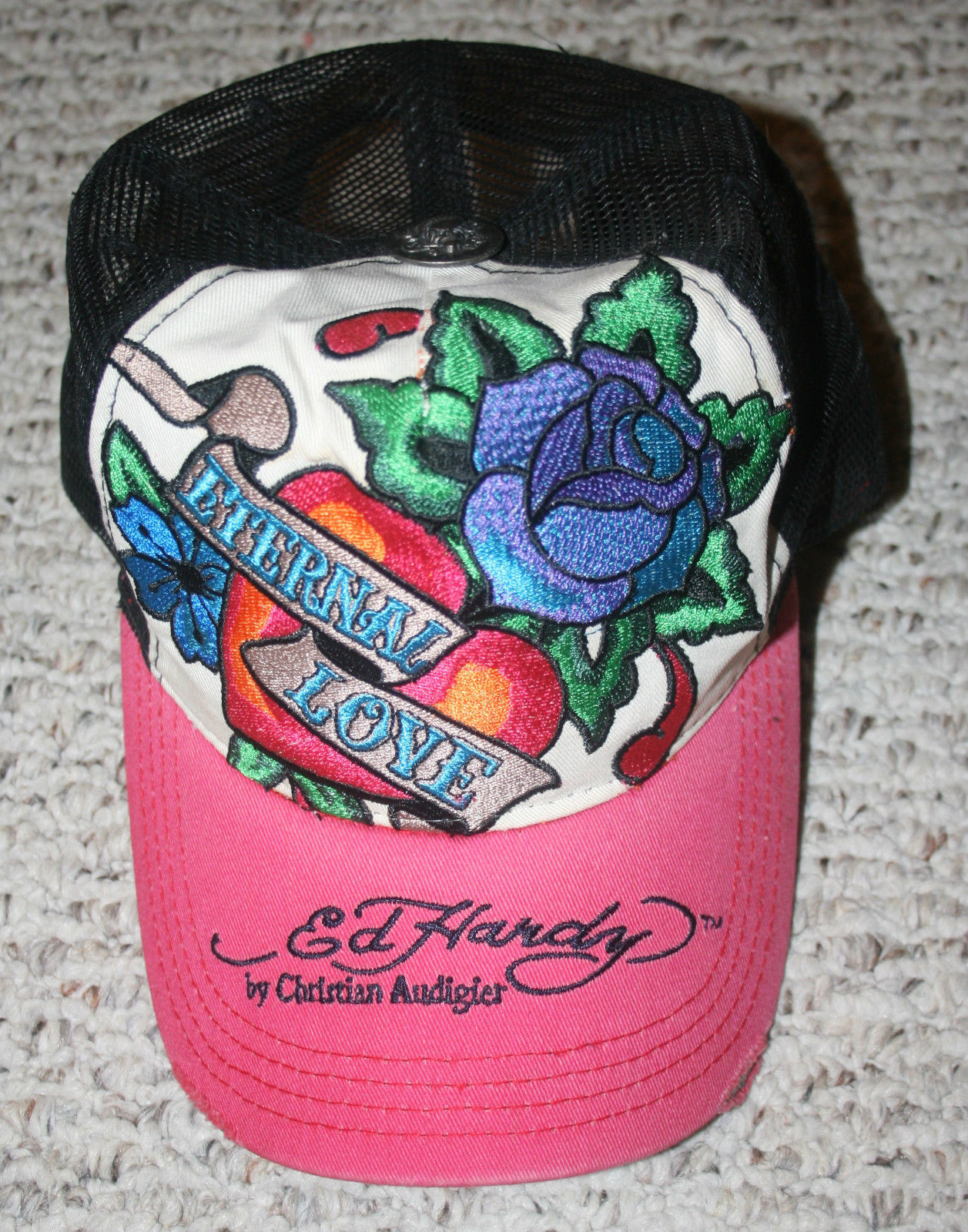 Bonés de beisebol Ed Hardy Chapéus para mulheres