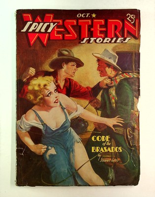 Spicy Western Stories Pulp Oct 1937 Vol. 2 #6 GD
