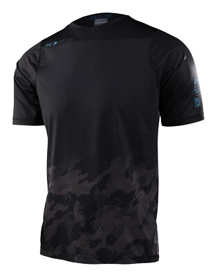Troy Lee Designs Sleeve Jersey Fader Digi Black Medium (Was $69.99)