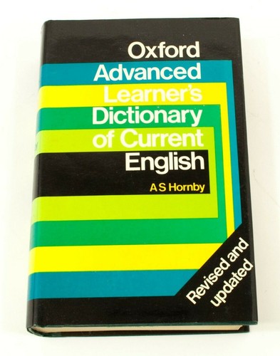 Oxford Advanced Learner s Dictionary of Current English Book