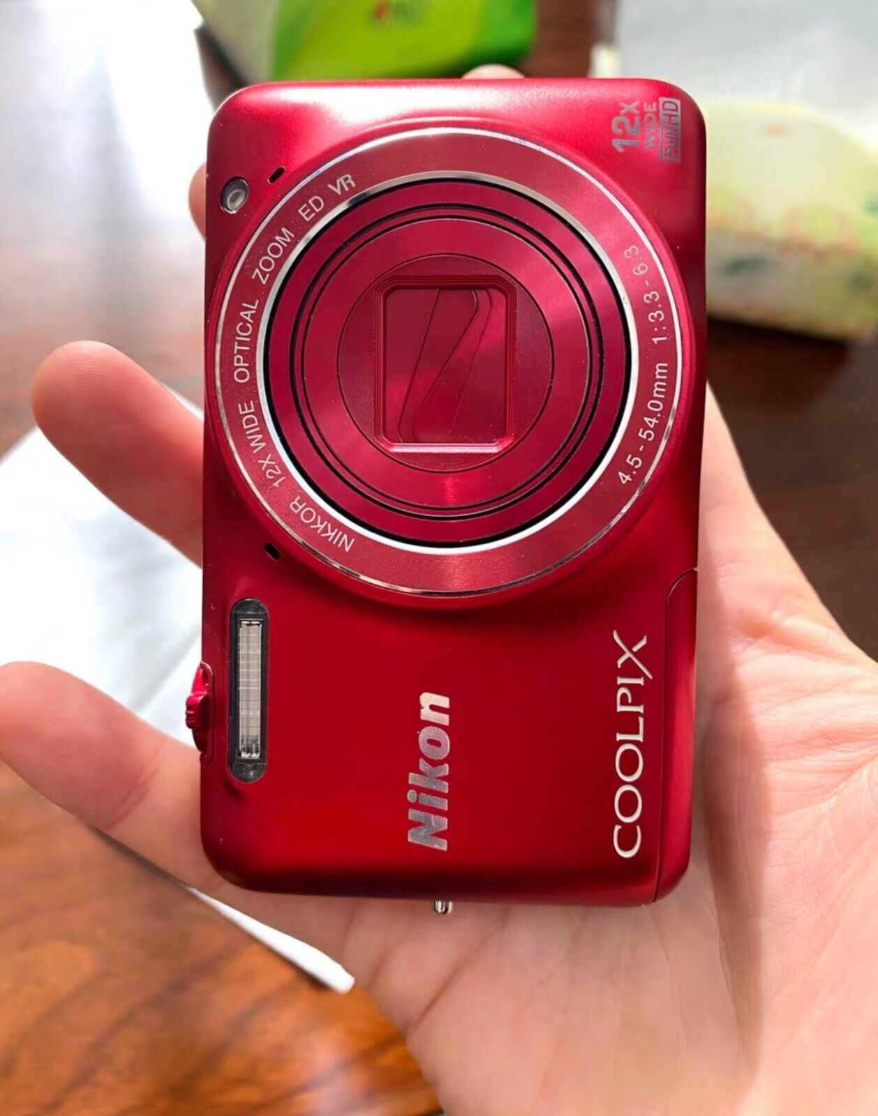 Nikon Coolpix S6900 Raspberry Red Digital Camera (Preowned Nikon Coolpix S6900 Raspberry Red Digital Camera (Preowned