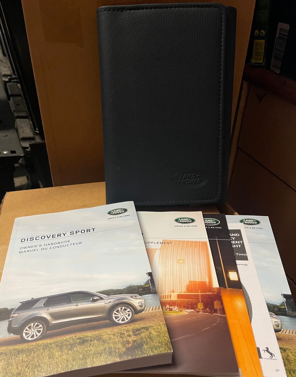 OEM 2015 Discovery Sport Complete Owners Handbook Manual