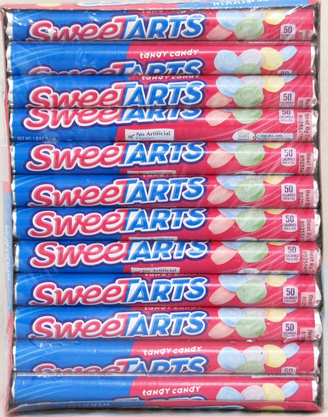 Sweetarts Candy 36 Count Rolls Bulk Box Sweet Tart Sweetart Sweettart OVER 4 LBS