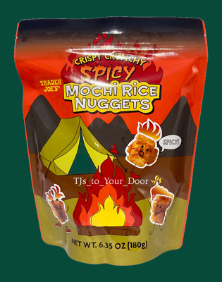 Trader Joe's Crispy, Crunchy SPICY MOCHI RICE NUGGETS ~Choose 1, 2, 3, or 4 Bags