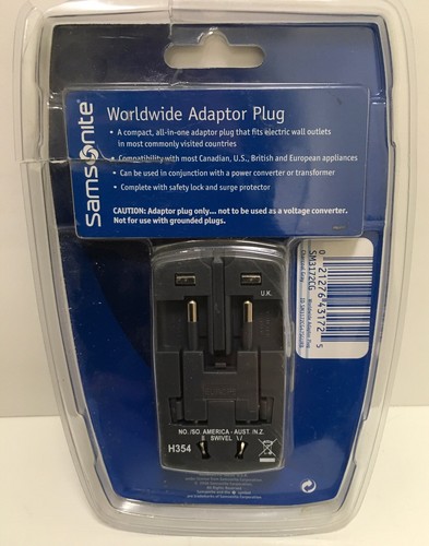 Samsonite Worldwide Adaptor Plug All In One SM3172CG