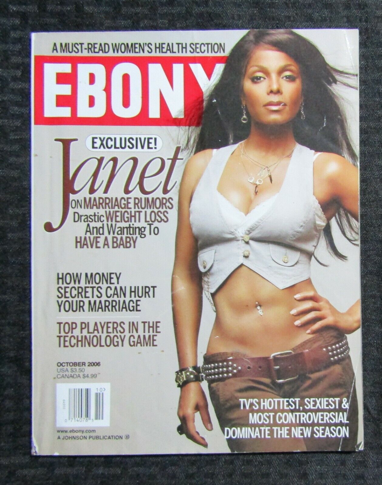 2006 Oct EBONY Magazine VG- 3.5 Janet Jackson Cover | eBay 2006 Oct EBONY Magazine VG- 3.5 Janet Jackson Cover | eBay