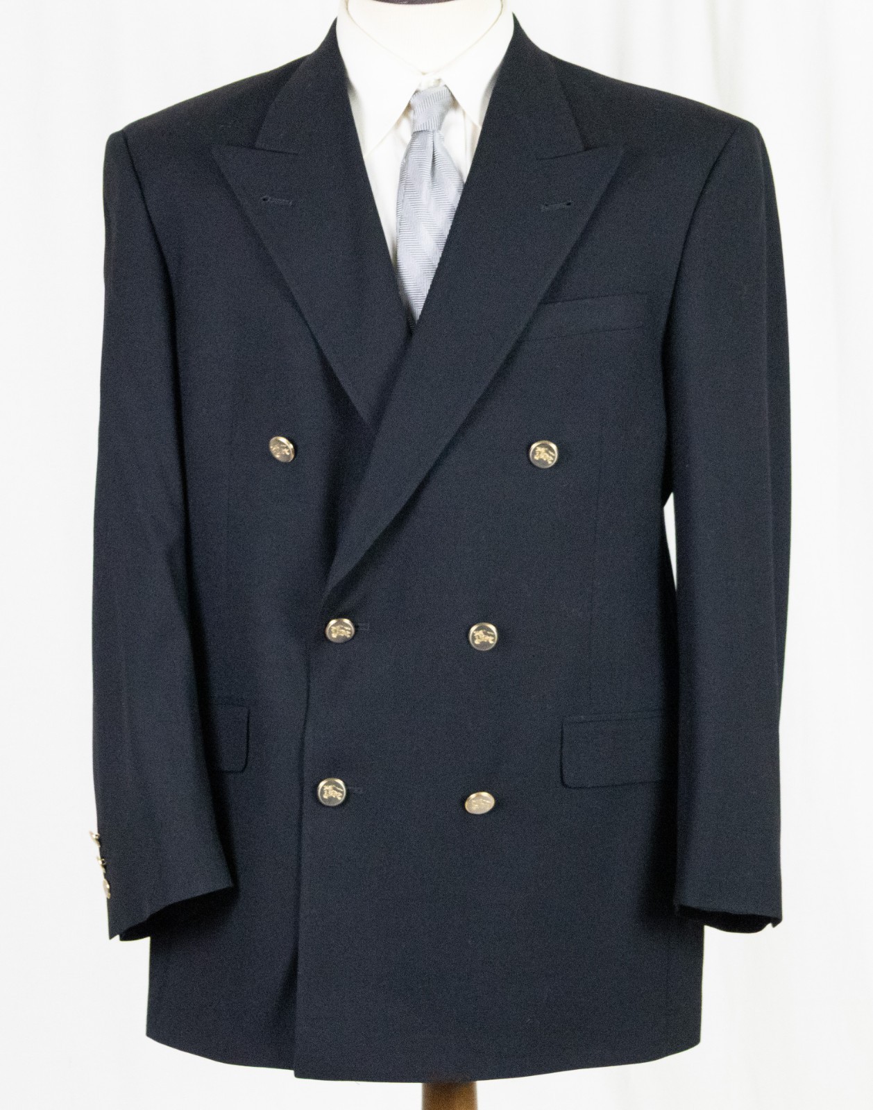 BURBERRY ネイビー テーラードジャケット BBG91-801-29 $_57.JPG?set_id=880000500F