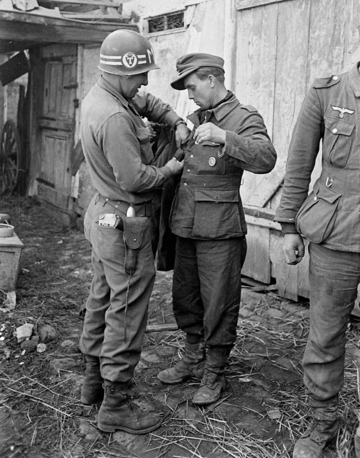 ミリタリー WWII German POW Camp 1944/45 U.S. Army C
