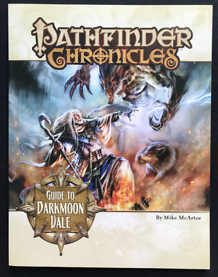 Pathfinder Chronicles Guide to Darkmoon Vale (Paperback, 2008) Fantasy RPG USED
