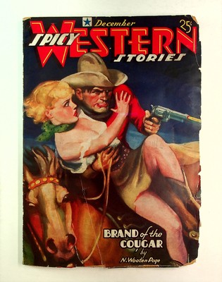 Spicy Western Stories Pulp Dec 1936 Vol. 1 #2 GD