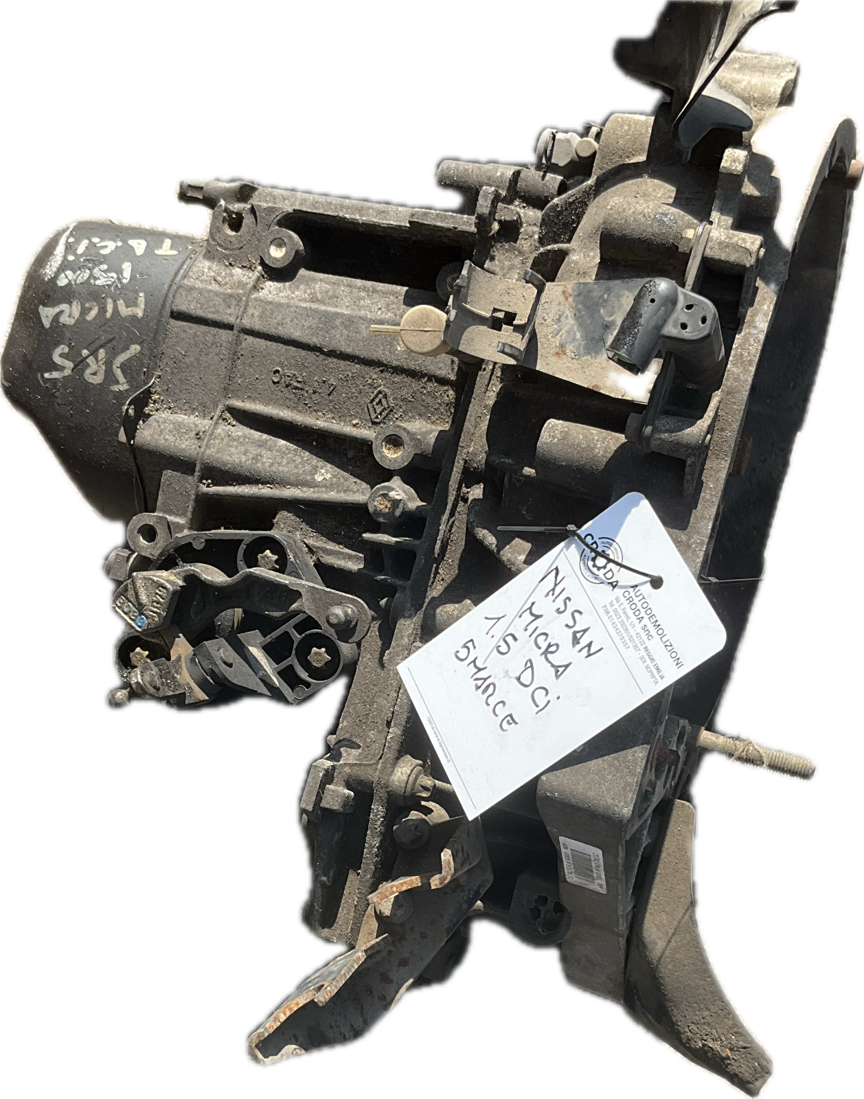 Cambio manuale leva per modello NISSAN MICRA 1.5 diesel 5 MARCE ricambio usato