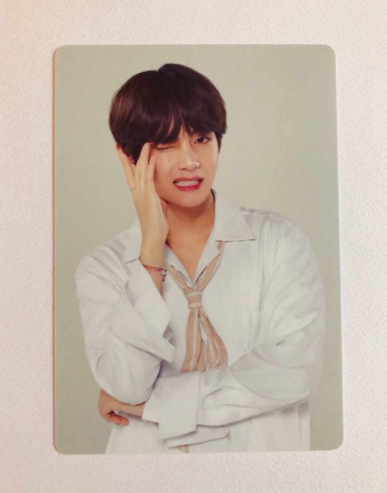 BTS Love Yourself World Tour Official Mini Photocard V