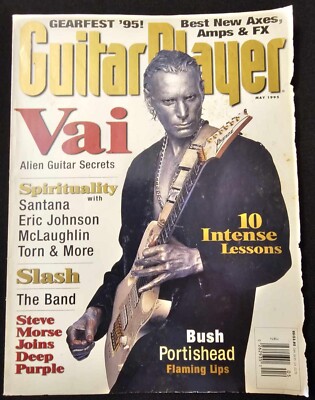 Guitar Player MAy 1995 Featuring Steve Vai, Slash and more