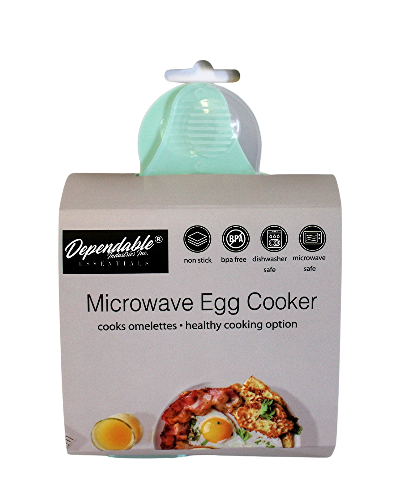 Microwave Egg Cooker for Sandwiches & Omelets BPA-Free Egg Poacher