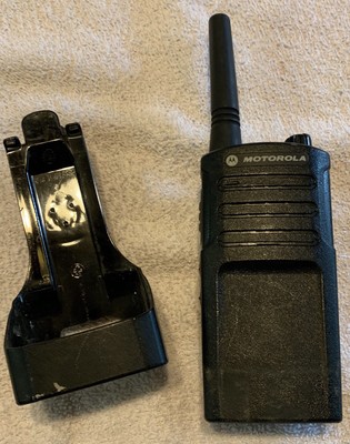 Motorola RMM2050 Two Way Radio With Holster. Buy it now for 100.0