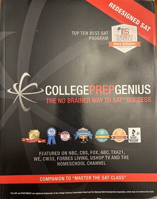 College Prep Genius 2016 : Redesigned SAT by Jean Burk (2016, Online Resource)
