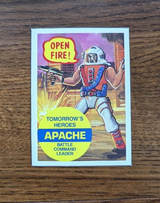 1992 Toy Island Video Command Apache Battle Command Leader Card Collector LN