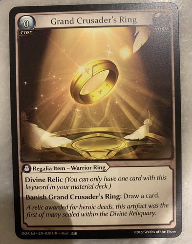 Auction Prices Realized Tcg Cards 2023 Grand Archive Dawn Of