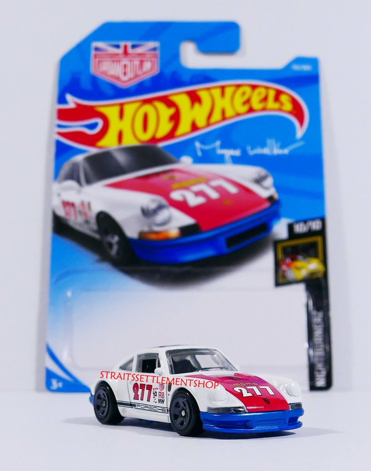 ミニカー HW '71 PORSCHE 911 CHARITY CAR Amazon.com: Hot Wheels Premium Car Culture Circuit Legends