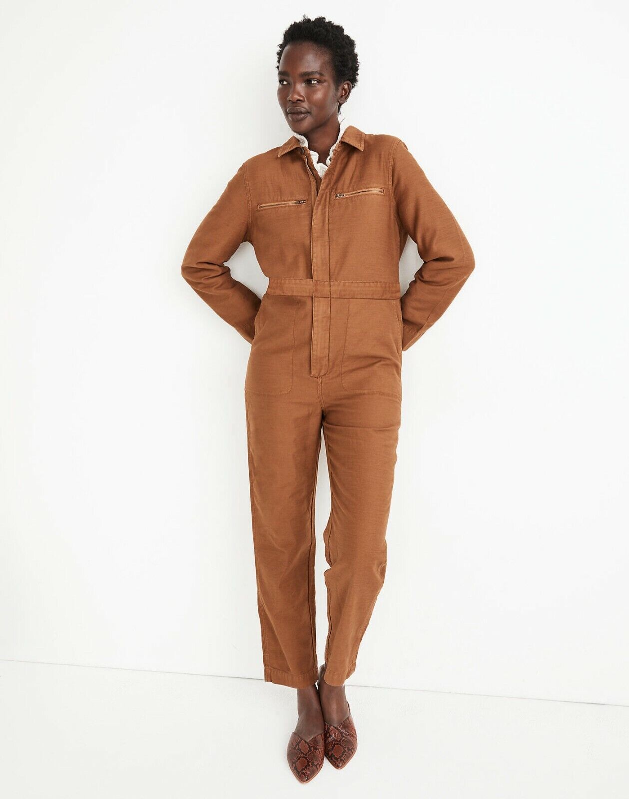 BNWT NEW MADEWELL shop Cotton Zip-Pocket Coverall Jumpsuit BNWT NEW MADEWELL shop Cotton Zip-Pocket Coverall Jumpsuit