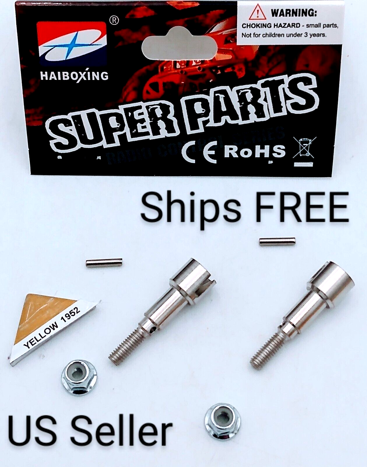 HBX 16889 16890 SG RC Metal Rear Wheel Shafts M16107 Ships FREE US Seller HBX 16889 16890 SG RC Metal Rear Wheel Shafts M16107 Ships FREE US Seller