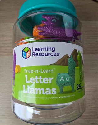 Learning Resources - Snap-n-Learn Letter Llamas LER 6713