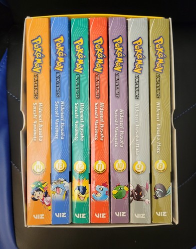 Pokémon Adventures Gold & Silver Manga Box Set Volume 8-14