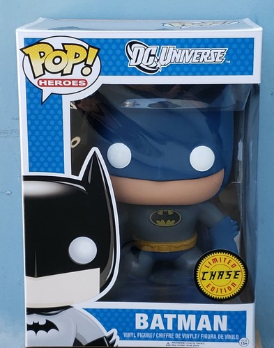Blue 9 Giant Chase Vaulted MINT CONDITION Funko Pop DC Universe Batman