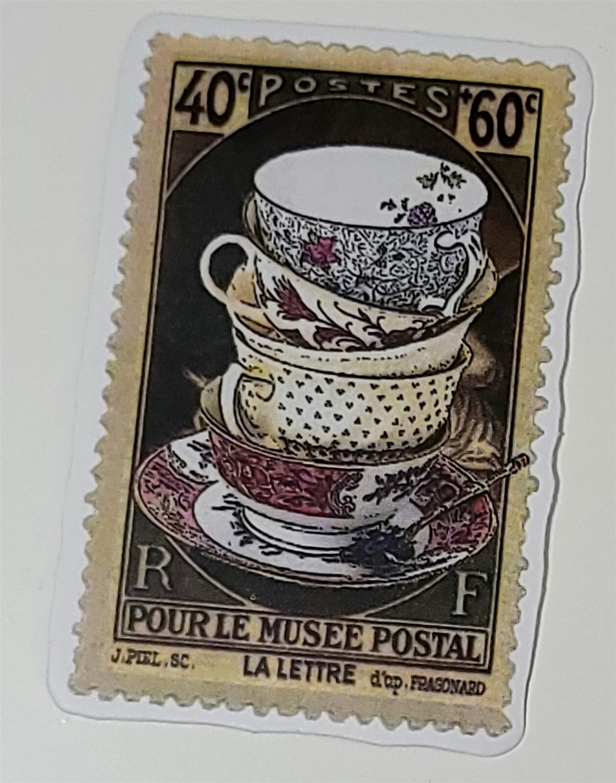 Victorian Trading 24 Alice Wonderland Garden Stamp Planner