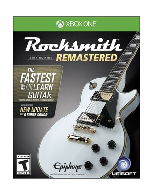 Rocksmith 2014 Edition Remastered Xbox One Standard Edition Disc To Learn Guitar