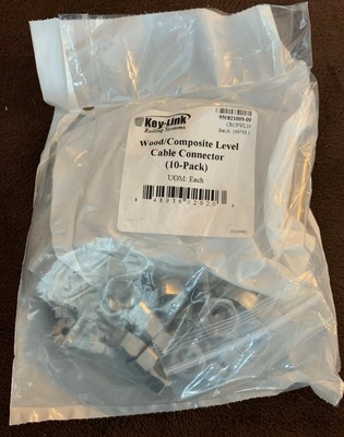 10 Pack 316 Stainless Steel Cable Level Infill Fittings New Best Quality